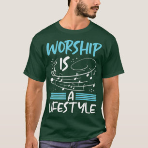 Das Christentum ist ein Lifestyle-Musiknoten T-Shirt