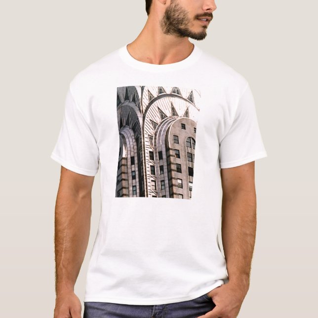 Das Chrysler-Gebäude: Nahaufnahme T-Shirt (Vorderseite)