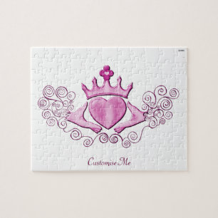 Das Claddagh (rosa)