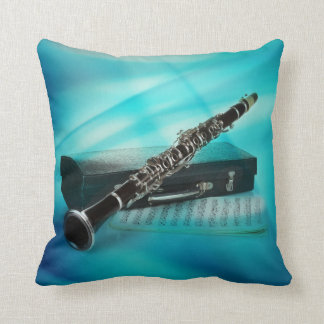 Das clarinet-Blues-Kissen Kissen