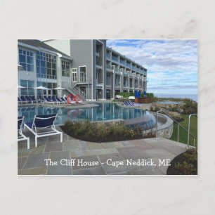 Das Cliff House, Cape Neddick, ME Postkarte