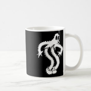 Das Clown Ghost Shaky Spooky Blackwork Kaffeetasse