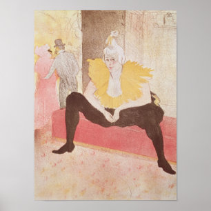 Das Clowness Cha-U-Kao gesetzt, 1896 Poster