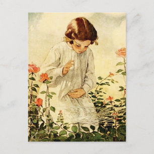 Das Cobweb von Jessie Willcox Smith Postkarte