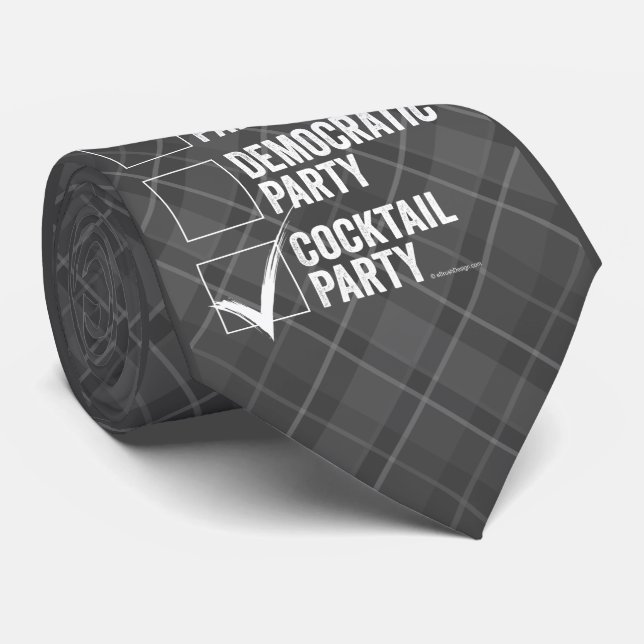 Das Cocktail-Party Krawatte (Gerollt)