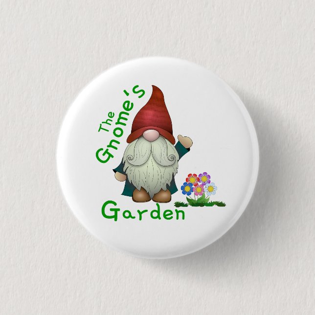 Das Collectible-Button des Gnome Button (Vorderseite)