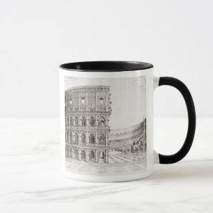 Das Colosseum, errichtet in ANZEIGE 80 (Stich) Tasse