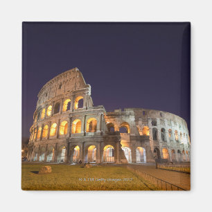 Das Colosseum oder das römische Kolosseum, Magnet