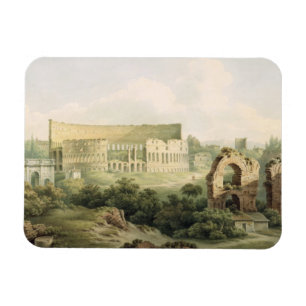 Das Colosseum, Rom, 1802 (w/c über Graphit auf wo Magnet