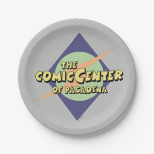 Das Comic-Zentrum von Pasadena Pappteller