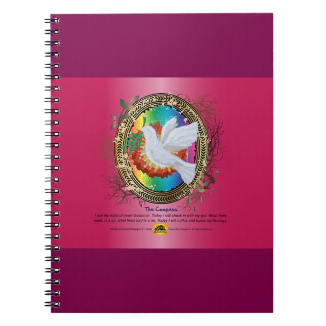 Das Compass Inner Guidance Journal Notizblock (Vorderseite)