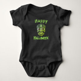 Das coole Halloween-Weste des Baby Strampler