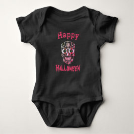 Das coole Halloween-Weste des Baby Strampler