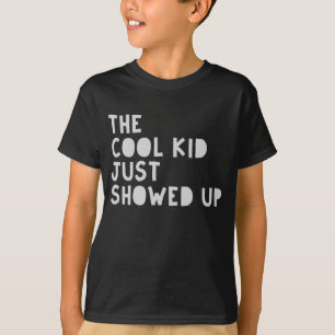 Das coole Kind tauchte einfach auf T-Shirt