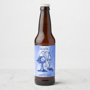 Das coole Valentin Bierflaschenetikett