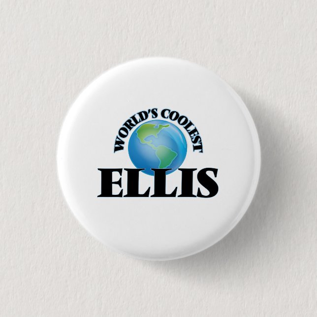 Das coolste Ellis der Welt Button (Vorderseite)