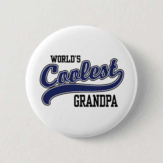 Das Coolste Großvater der Welt Button (Vorderseite)