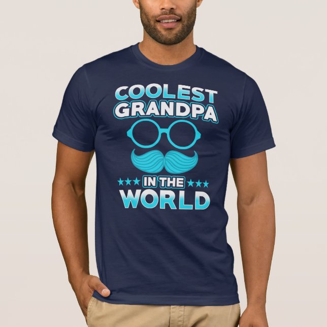 Das coolste Großvater der Welt T-Shirt (Vorderseite)
