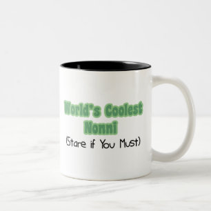 Das coolste Nonni der Welt Zweifarbige Tasse