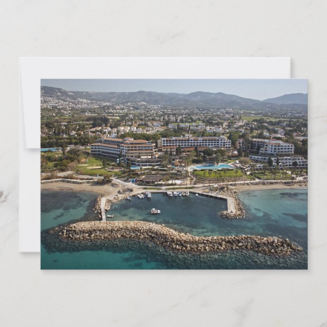 Das Coral Beach Hotel Paphos, Zypern Postkarte (Vorderseite)