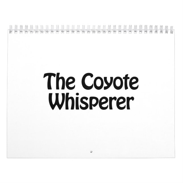 das Coyote Whispern Kalender (Titelbild)
