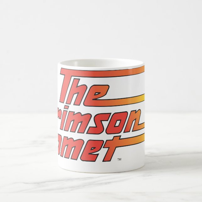 Das Crimson Comet Logo Kaffeetasse (Mittel)