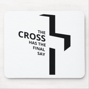 Das Cross Final Say Gospel Redewendungen Ästhetik  Mousepad