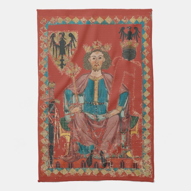 Das Crown Kitchen Towel Geschirrtuch (Vertikal)