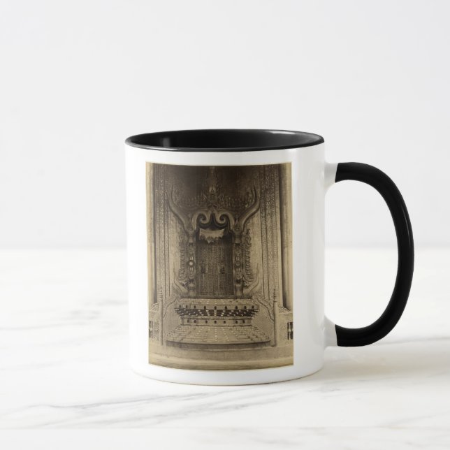 Das D-ha-thana oder der Thron der Löwen Tasse (Rechts)
