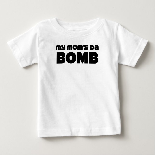 Das DA meiner Mama bombardieren T - Shirt (Vorderseite)