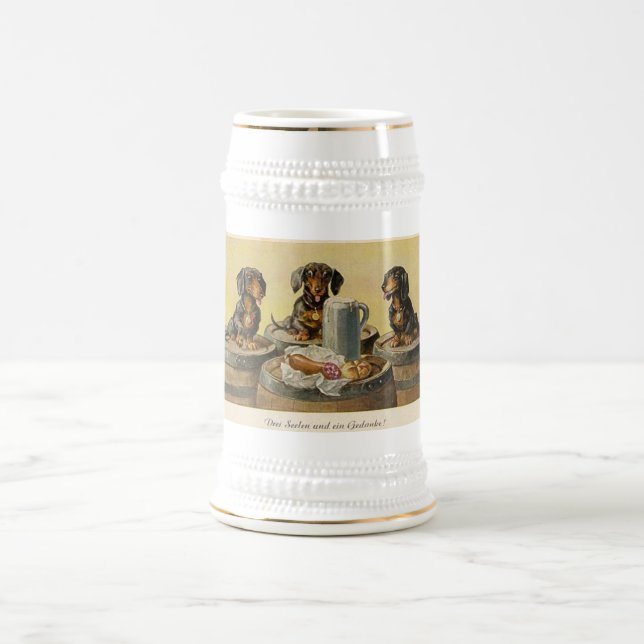 Das Dachslund German Ber Tasse (Mittel)