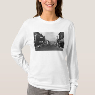 Das Dalles, Oregonhauptstraßen-Stadtansicht T-Shirt