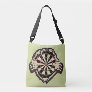Das Dartboard auf der Brust! Tischset! Tragetaschen Mit Langen Trägern