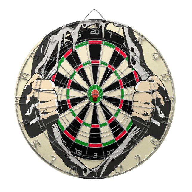 Das Dartboard auf Ihrer Brust! Dartscheibe (vorne)