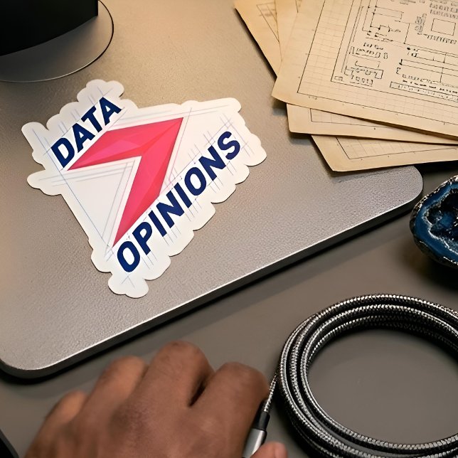 Das Data Life Vinyl-Sticker-Pack Aufkleber (Lifestyle Shot)