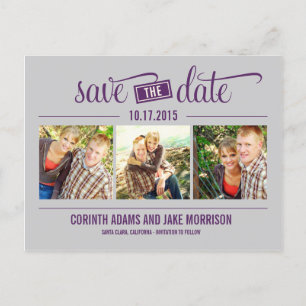 "DAS" Datum - Save The Date Karte