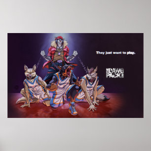 Das Dawg Pack-Poster Poster