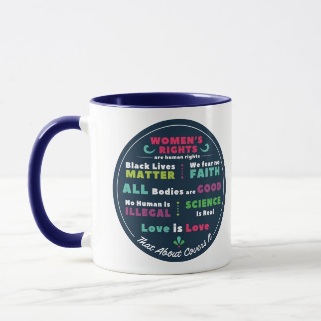 Das Deckt Es Ab Progressiver Becher Tasse (Links)