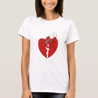 Das defekte Herz des Chamäleons/Schmerz T-Shirt