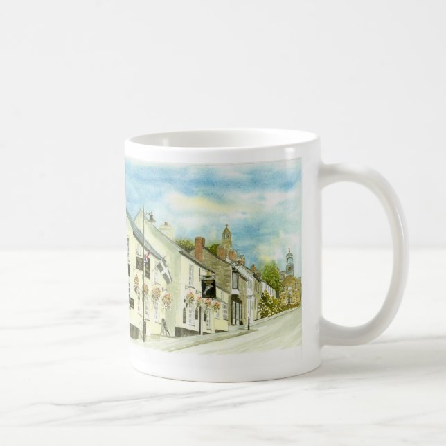"Das Delphin-Gasthaus-" Tasse (Rechts)