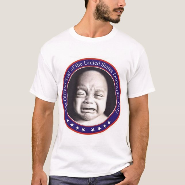 Das demokratische Party-Siegel T-Shirt (Vorderseite)