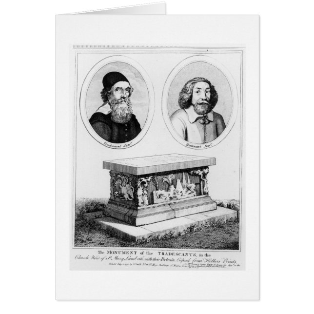 Das Denkmal der Händler im Kirchengarten (Vorne)