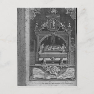 Das Denkmal für Henry II und Richard I Postkarte