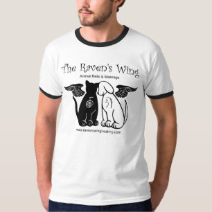 Das Der Flügel-Wecker-T-Shirt des Raben T-Shirt