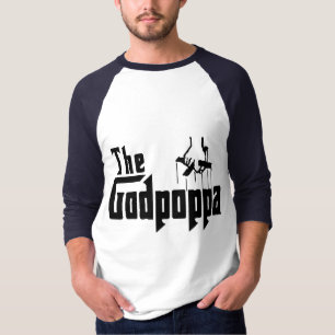 Das Der Vatertags-Kleid Godpoppa Spaß- T-Shirt