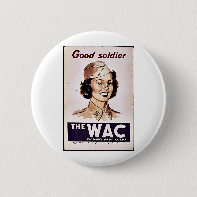 Das Der Wac die Armee-Korps Frauen Button (Vorderseite)