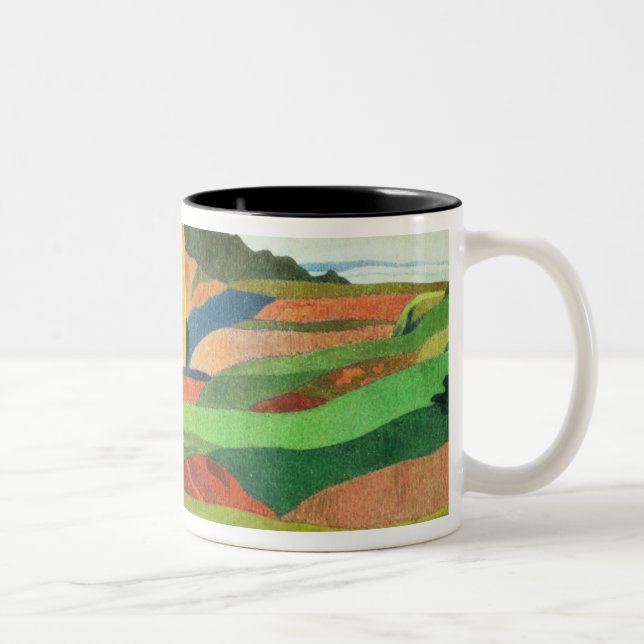 Das des Hangmanss Haus, c.1891 Zweifarbige Tasse (Rechts)