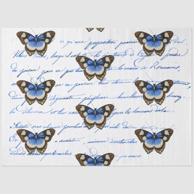 Das Design der Bouquet-Serie 107 Seidenpapier (Vorderseite)