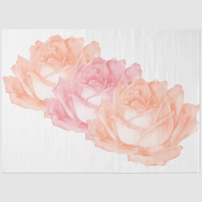 Das Design der Bouquet-Serie 178 Seidenpapier (Vorderseite)