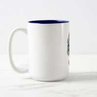 Das Design der dynamischen Typografie-Tasse
